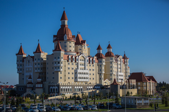 Hotel Bogatyr u popodnevnim satima