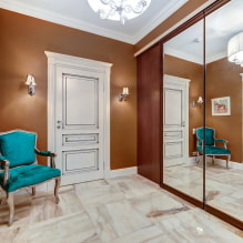 Witte deuren in het interieur: soorten, ontwerp, fittingen, combinatie met de kleur van de muren, vloer-3