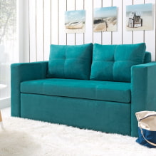 Turkio spalvos sofa interjere: tipai, apmušalų medžiagos, spalvų atspalviai, formos, dizainas, deriniai-8