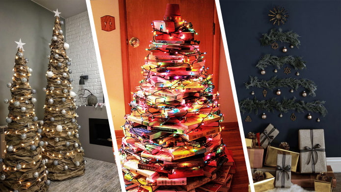 Τι να βάλεις αντί για χριστουγεννιάτικο δέντρο για το νέο έτος;