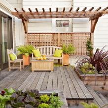 Cos'è un patio? Tipi, idee di design e foto nel loro cottage estivo-8