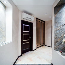 Dekoratív vakolat a folyosón és a folyosón: típusok, színek, modern tervezési ötletek-7