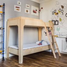 Vaikų kambarys dviem vaikams: remonto pavyzdžiai, zonavimas, nuotraukos interjere-0