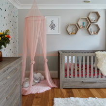 Stanza dei bambini per un neonato: idee di interior design, foto-8
