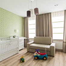 Παιδικό δωμάτιο για νεογέννητο: ιδέες εσωτερικής διακόσμησης, φωτογραφία-7