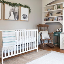 Παιδικό δωμάτιο για νεογέννητο: ιδέες εσωτερικής διακόσμησης, φωτογραφία-4