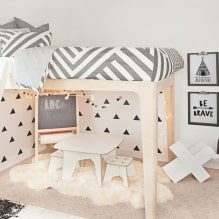 Cameretta per bambini in bianco: combinazioni, scelta di stile, decorazione, mobili e decorazioni-2