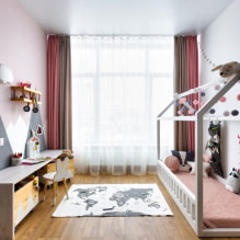 子供用ベッド：写真、種類、素材、形、色、デザインオプション、スタイル-2