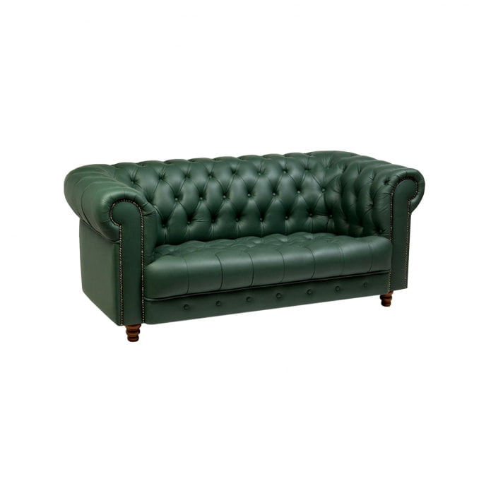 divano verde chester