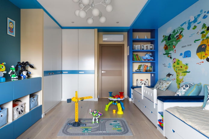 Σχεδιασμός παιδικού δωματίου: φωτογραφικές ιδέες, επιλογή χρώματος και στυλ