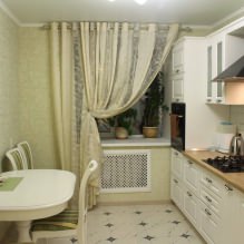 Σχεδιασμός κουζίνας με πράσινη ταπετσαρία: 55 μοντέρνες φωτογραφίες στο εσωτερικό-11
