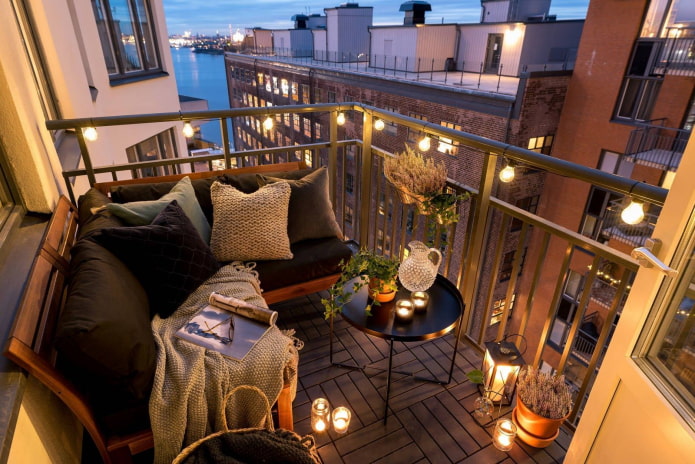 girlianda balkonui