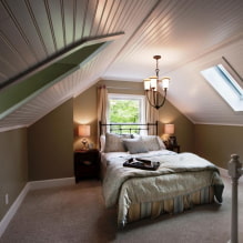 Miegamojo dizainas privačiame name: tikros nuotraukos ir dizaino idėjos-6