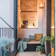 Foto e idee per decorare un balcone nello stile di un loft-0