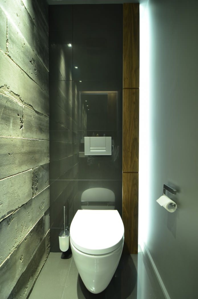 loft stijl toilet