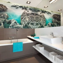 Modern fürdőszoba belső tér: 60 legjobb fotó és tervezési ötlet-1
