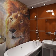 Modern fürdőszoba belső tér: 60 legjobb fotó és tervezési ötlet-3