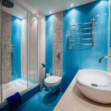 Fürdőszoba belseje modern stílusban: 60 legjobb fotó és ötlet a design-14-hez