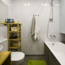 Fürdőszoba belseje modern stílusban: 60 legjobb fotó és ötlet a design-15 számára