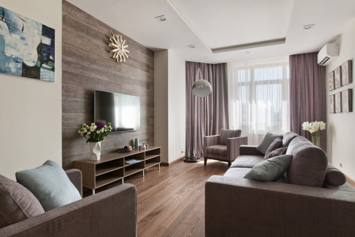 Come decorare l'interior design di un soggiorno di 20 mq?