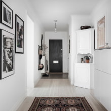 Come decorare l'interno del corridoio e del corridoio in stile scandinavo? -5