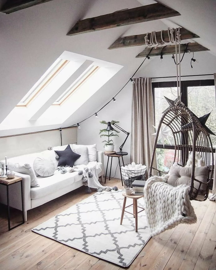 loft in scandi-stijl