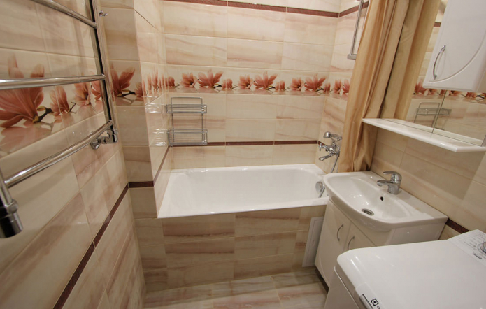 gedeelde badkamer in het appartement van Chroesjtsjov