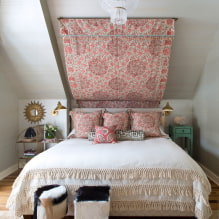 Krevet s baldahinom: vrste, izbor tkanine, dizajn, stilovi, primjeri u spavaćoj sobi i dječjoj sobi-4