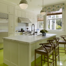 Linoleumas virtuvėje: patarimai, kaip pasirinkti, dizainas, tipai, spalvos-3