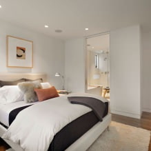 Soffitti tesi nella camera da letto: 60 opzioni moderne, foto all'interno-2