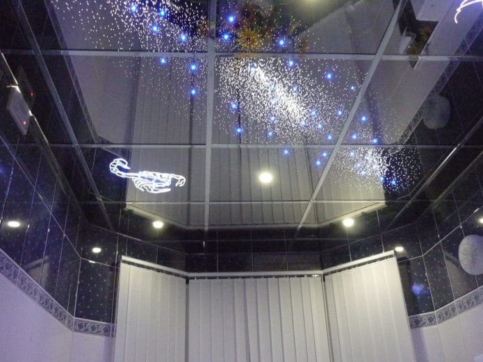 plafond met sterren