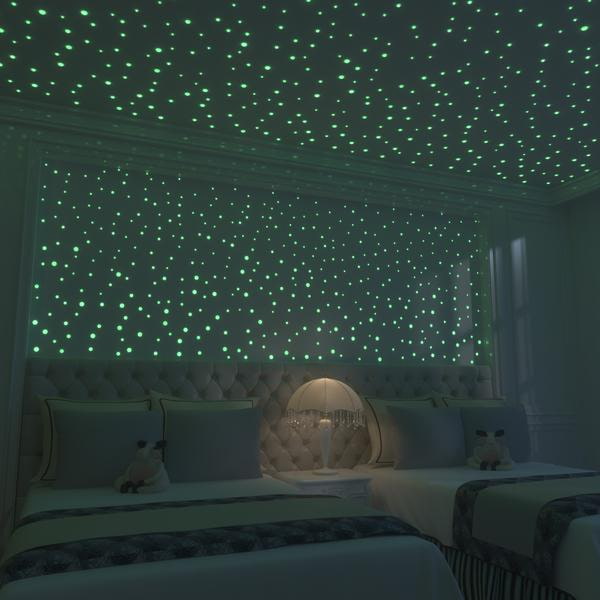 soffitto con stelle luminose