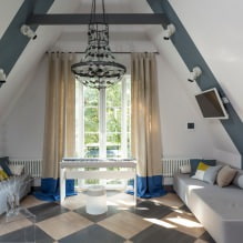Disposizione di un asilo nido al piano attico: scelta dello stile, decorazione, mobili e tendaggi-12