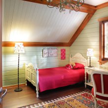 Disposizione di un asilo nido al piano attico: la scelta dello stile, della decorazione, dei mobili e delle tende-8