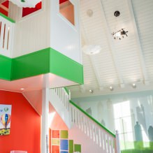 Disposizione di un asilo nido al piano attico: la scelta dello stile, della decorazione, dei mobili e delle tende-6
