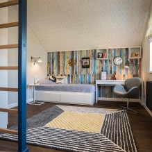 Disposizione di un asilo nido al piano attico: scelta di stile, decorazione, mobili e tende-2