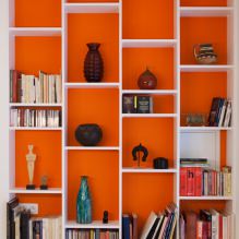 Colore arancione all'interno: significato, caratteristiche del design, stili, 60 foto-8