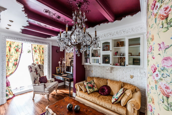 soffitto fucsia