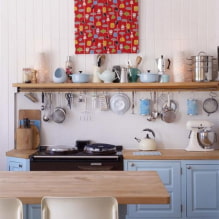 ポリ塩化ビニールパネルで台所を飾る：賛否両論、アプリケーション、デザインのアイデア-3