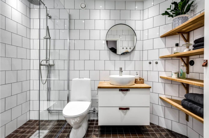 Πλακάκια μπάνιου σκανδιναβικού στιλ