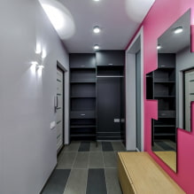 Piastrelle sul pavimento nel corridoio e nel corridoio: design, tipi, opzioni di layout, colori, combinazione-7
