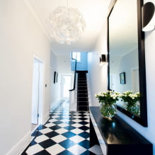 Piastrelle sul pavimento nel corridoio e nel corridoio: design, tipi, opzioni di layout, colori, combinazione-0