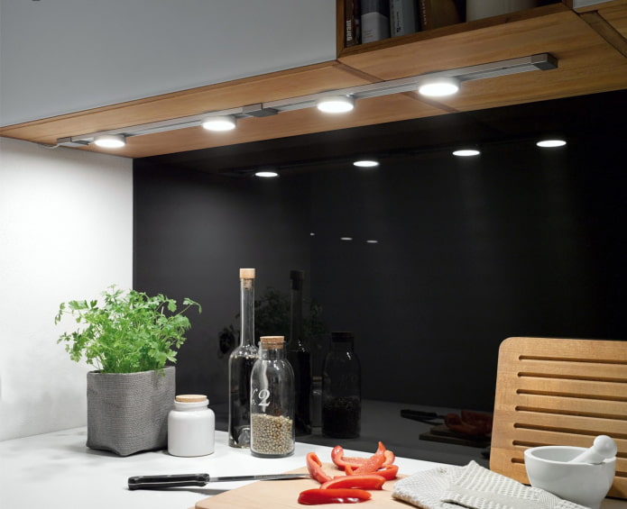 lampen voor keukenkasten