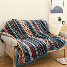 Prekrivač na sofi: vrste, dizajn, boje, tkanine za navlake. Kako lijepo posložiti deku? -5