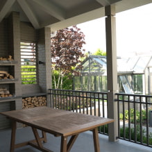 Estensione della veranda alla casa: viste, foto all'interno e idee di design-8