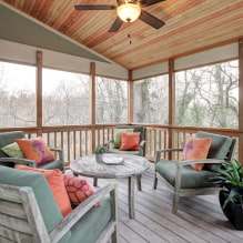 Estensione della veranda alla casa: viste, foto all'interno e idee di design-3