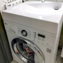 כיור מעל מכונת הכביסה 3