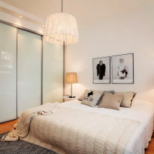 ארון הזזה בחדר השינה: עיצוב, אפשרויות מילוי, צבעים, צורות, מיקום בחדר -0