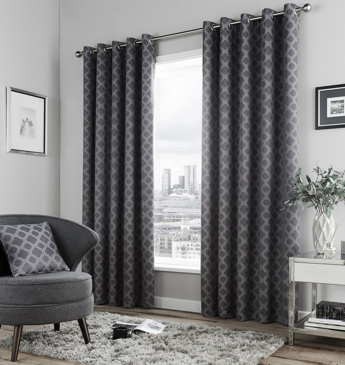 jacquard függönyök
