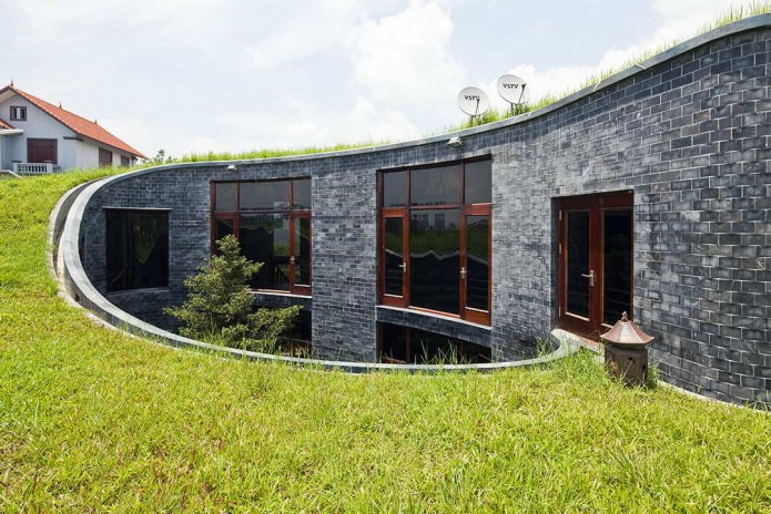 Case moderne in stile ecologico